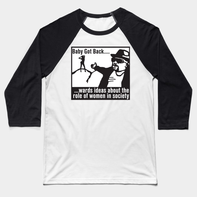Baby Got Back? Baseball T-Shirt by nitwit1